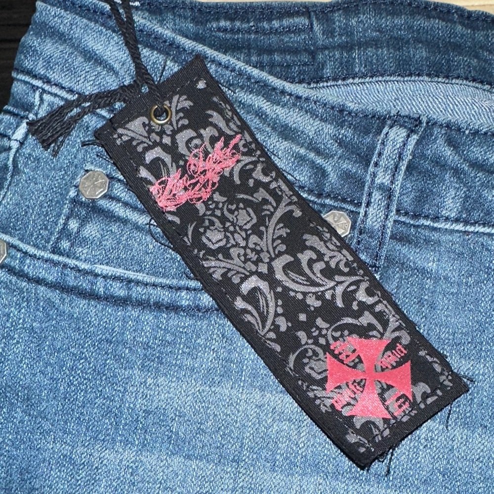 Black Label Women's Denim Boot Cut Jeans - Picture 5 of 11